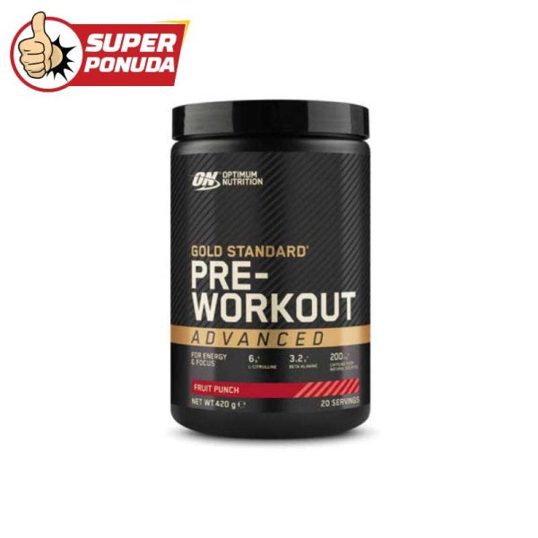 Gold Standard Pre-Workout Advanced