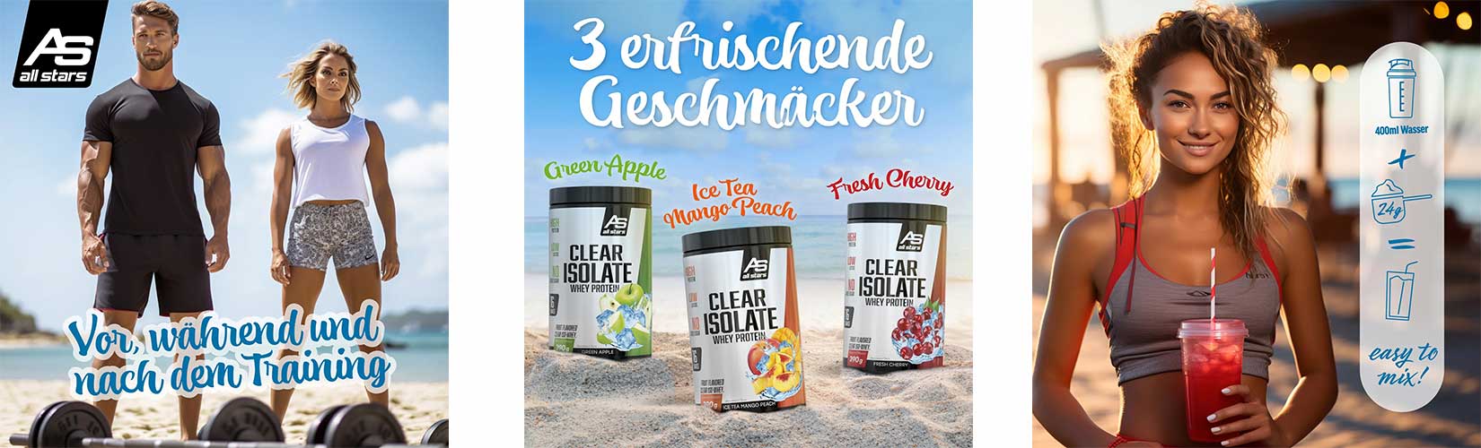 all stars clear whey isolate protein