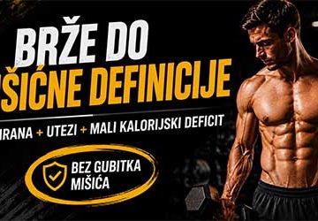 Kako najbrze do misicne definicije prehrana trening 0 proteini outlet 360x250