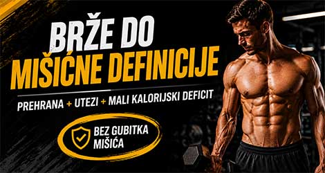 Kako najbrze do misicne definicije prehrana trening 0 proteini outlet