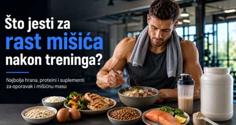 Što jesti za rast mišića nakon treninga 0 proteini outlet