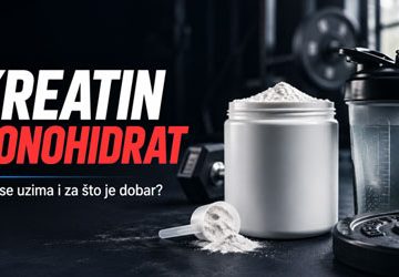 Kreatin monohidrat – kako se uzima i za što je dobar