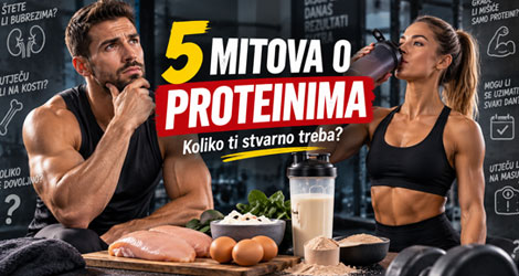 5 mitova o proteinima koliko ti stvarno treba proteini outlet
