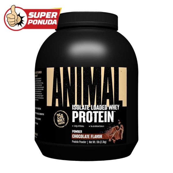 Animal isowhey protein 2,3kg čokolada